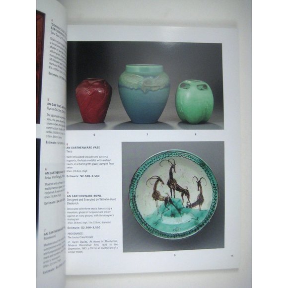 Christie Auction Catalog 20th Century Decorative Arts 2000 New York Sale 8465 - Picture 4 of 10